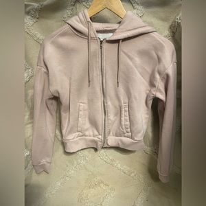 Cropped Pink Sweatshirt